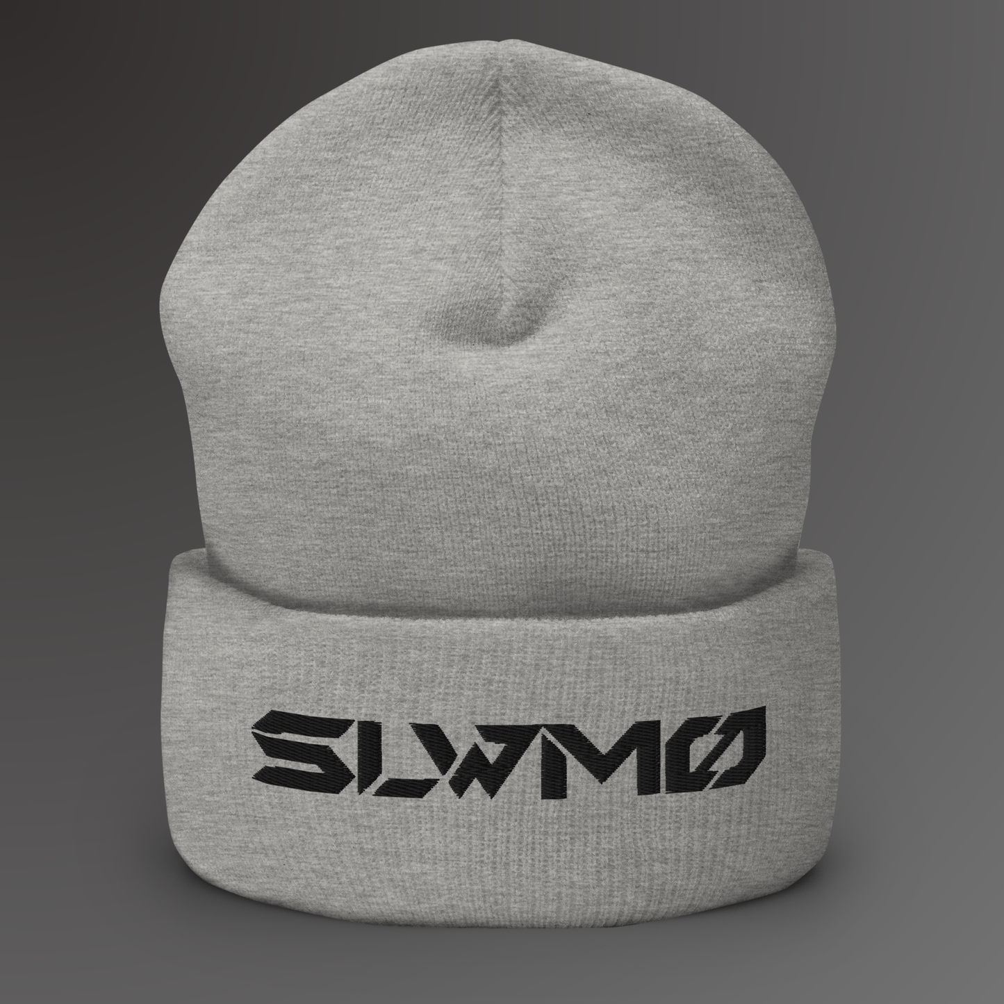 SLWMO Logo Cuffed Beanie (Black Thread)