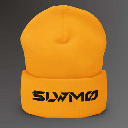 SLWMO Logo Cuffed Beanie (Black Thread)