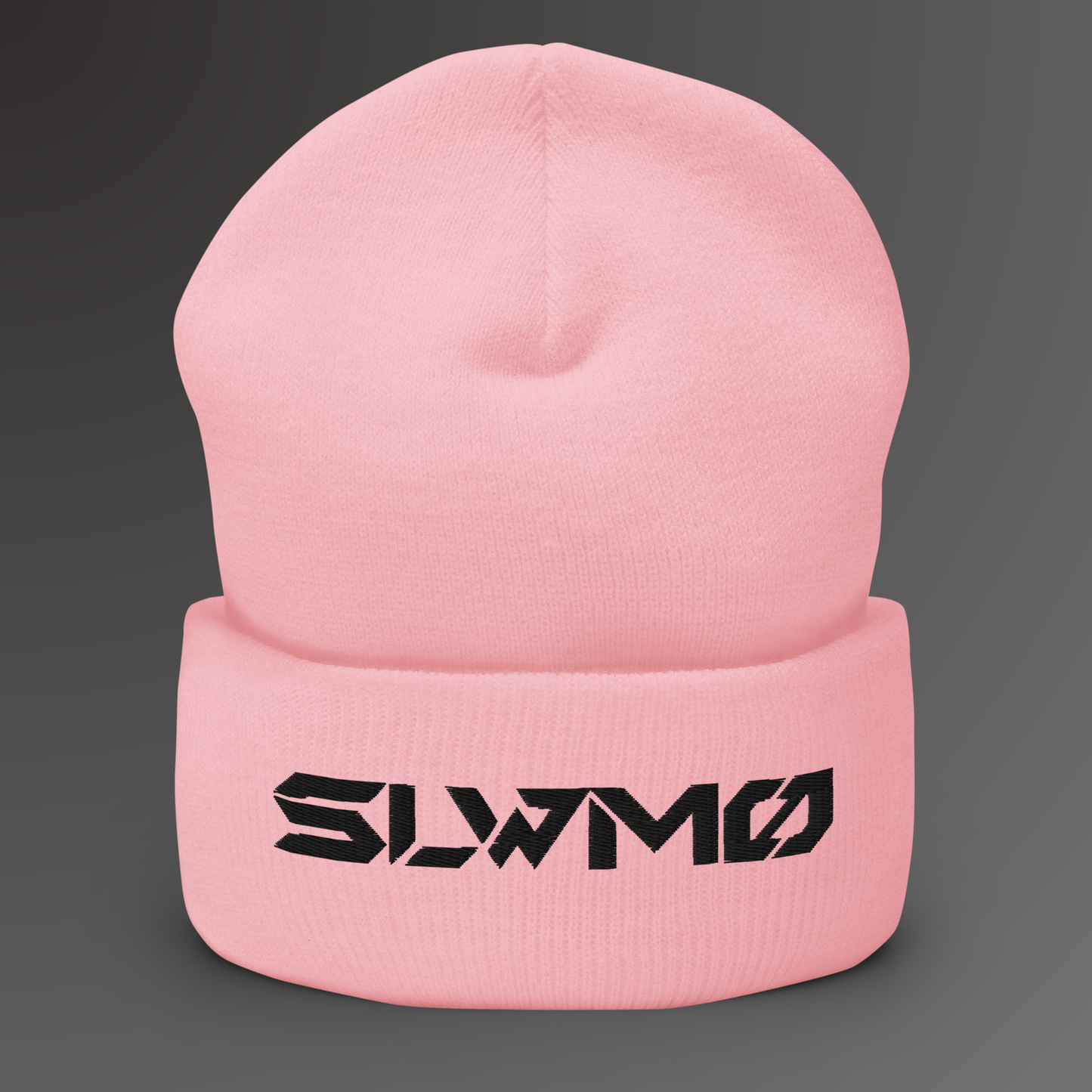 SLWMO Logo Cuffed Beanie (Black Thread)