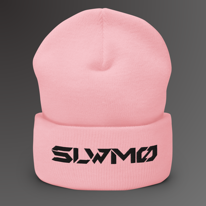 SLWMO Logo Cuffed Beanie (Black Thread)