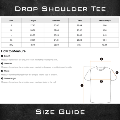 SLWMO Side Quest Drop Shoulder Heavyweight Tee