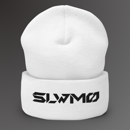 SLWMO Logo Cuffed Beanie (Black Thread)