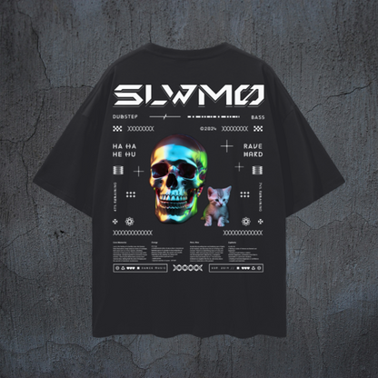 SLWMO Rave Hard Drop Shoulder Heavyweight Tee