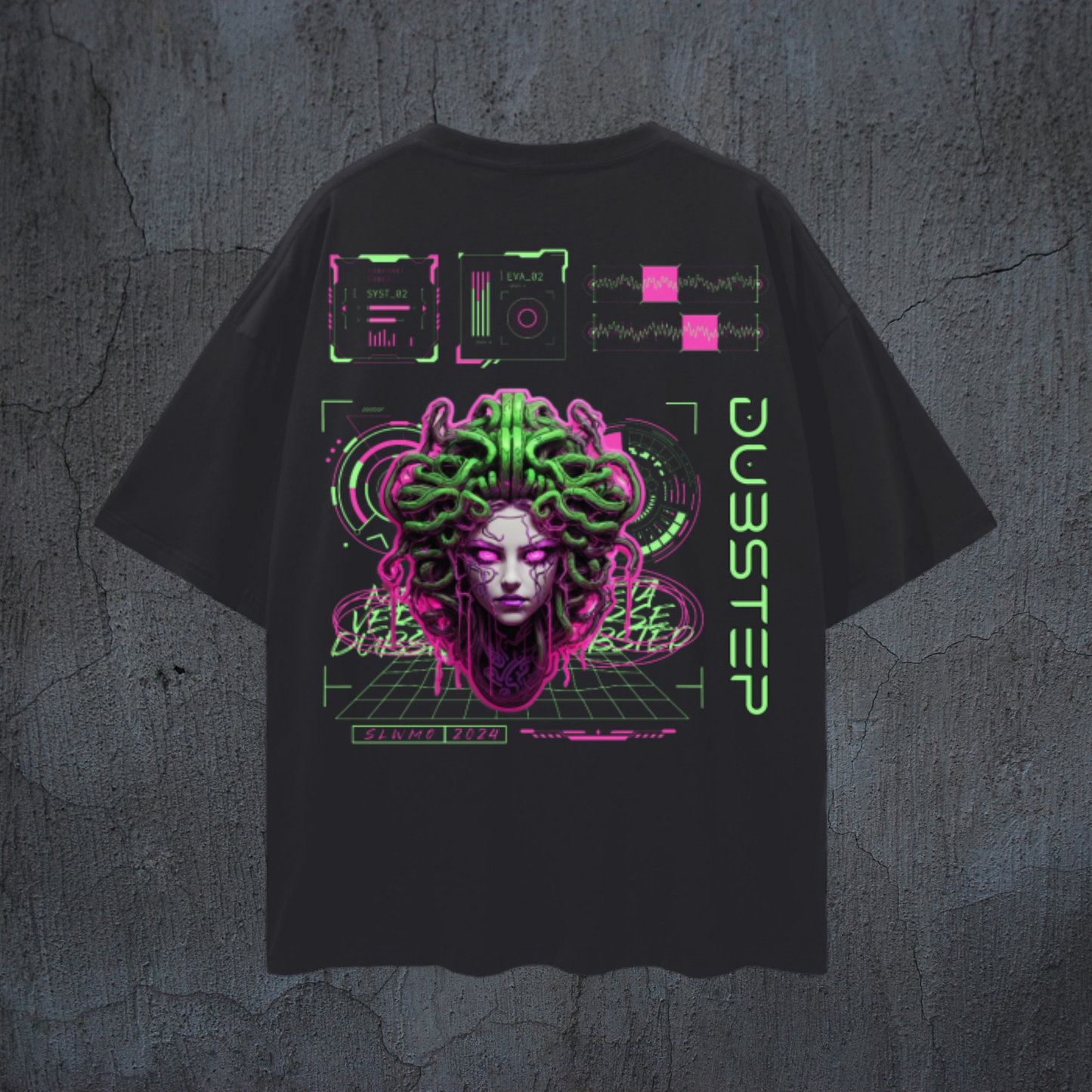 SLWMO Medusa Dub Drop Shoulder Heavyweight Tee