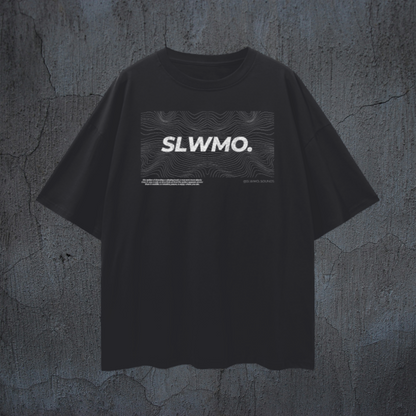 SLWMO Wavy Drop Shoulder Heavyweight Tee