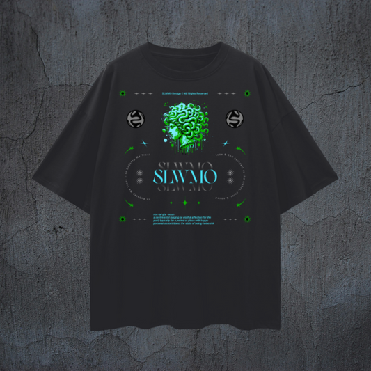 SLWMO Nostalgia Drop Shoulder Heavyweight Tee