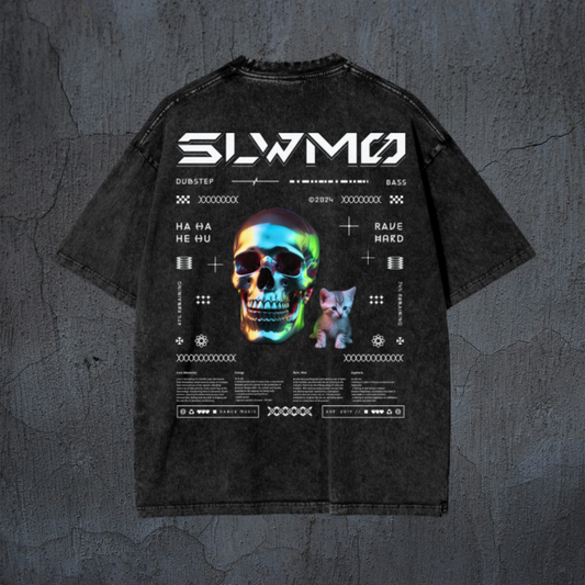 SLWMO Rave Hard Tee - Heavyweight Vintage Edition